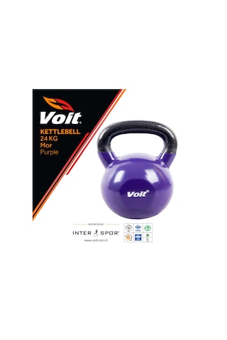 Voıt Vınyl Kettlebell 24kg Mor