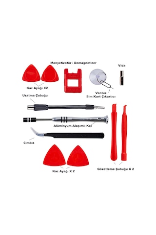 Dailylink 112 İn 1 Hassas Coklu Tornavida Cep Telefonu Tamir Seti