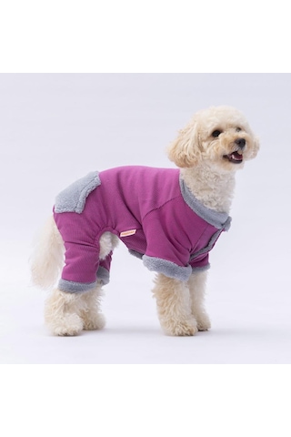 Fuşya Alabama Köpek Tulumu Köpek Kıyafeti Kedi Kıyafeti