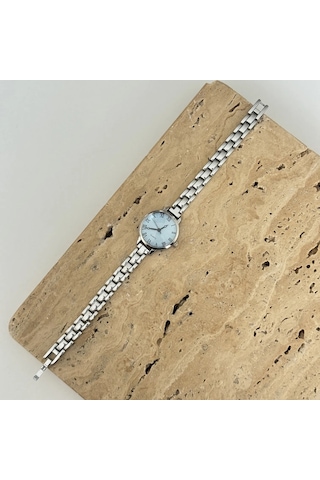 Raven Silver Mavi Saat