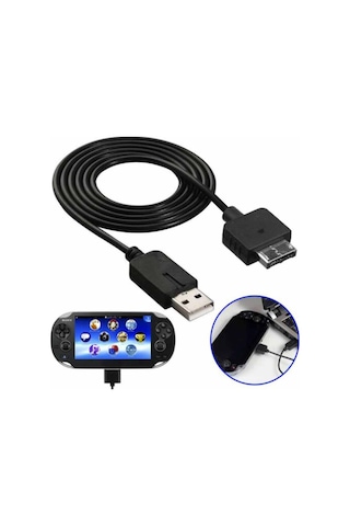 Sony Ps Vita Şarj Ve Data Kablosu Vita Şarj Kablosu Vita Kablo