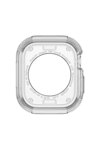 Apple Uyumlu  Watch 10 42mm Silikon Tpu Kasa Koruyucu Redclick Watch Gard 17