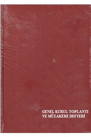 Genel Kurul Top. Ve Müz. Deft. 96 Yp Ciltli Özkan Koyu Lacivert