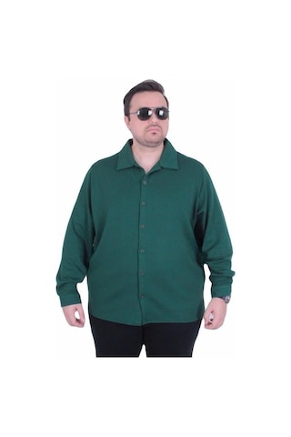 Starbattal Erkek Büyük Beden Uzun Kollu Gömlek 25727 Neftı Neftı