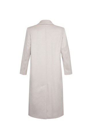 Aker 24aw08085112 Büyük Beden Kaban 24aw08085112 019 Taş Taş