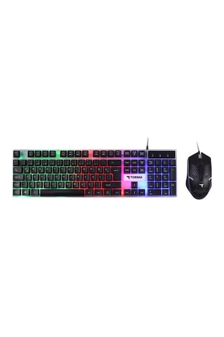Torima TMK-03 Gaming Rgb Işıklı Kablolu Q Klavye Ve Mouse Seti