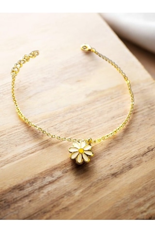 St01 Papatya Model Bayan Bileklik Gold