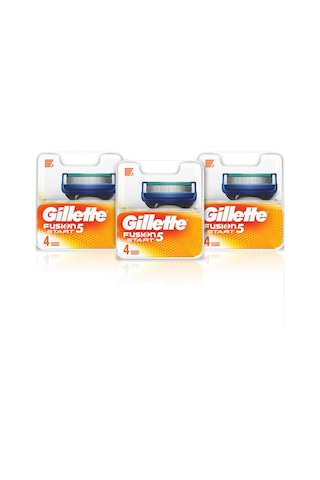 Gillette Fusion5 Start Yedek Tıraş Bıçağı 3 x 4'lü