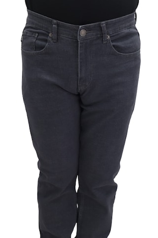 Hacker Denim Hacker Dmctekstil Erkek Y708 Yüksek Bel Rahat Kesim Boru Paça Jean Pantolon Füme