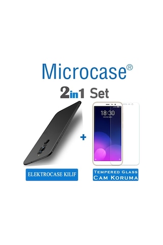 Meizu M6T Elektrocase Serisi Silikon Kilif + Cam (Seç) 344851431