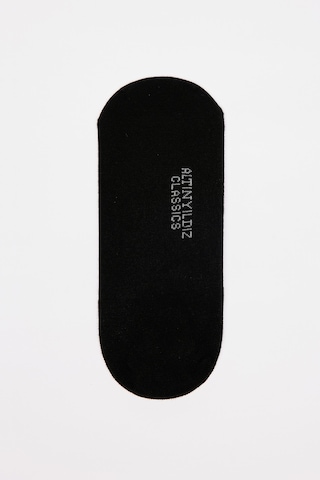 Altınyıldız Classıcs Erkek Sıyah Tekli Sneaker Spor Çorap Siyah