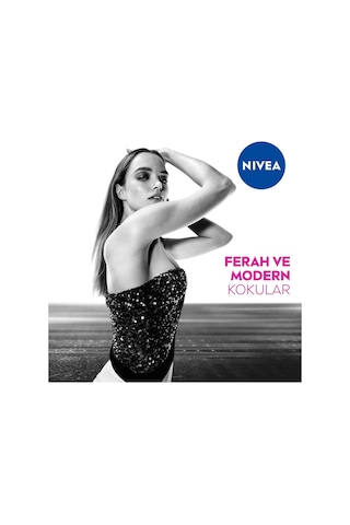 Nivea Black & White Invisible Clear Kadın Sprey Deodorant 4 x 150 ML