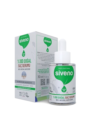 Siveno %100 Doğal Saç Bakım Serumu 30 Ml