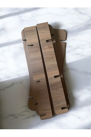 Ciniviz Ahşap Çok Amaçlı Portatif Demonte Sehpa Kitaplık Raf