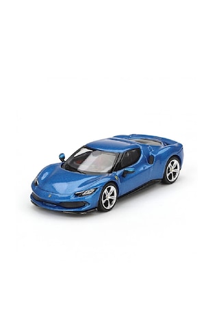 Mini Gt 1/64 Bbr Ferrari 296 Gtb Blu Corsa Bbrfer64004