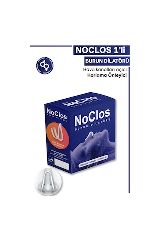 Noclos Nefes Açmayı Destekleyen Burun Dilatörü