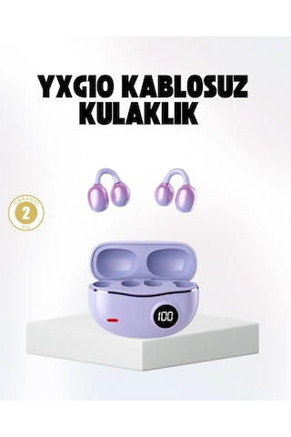 Bluetooth Yxg10 Kulak Arkası Tasarım Cilt Dostu Silikon Hafif Yapı Diğer