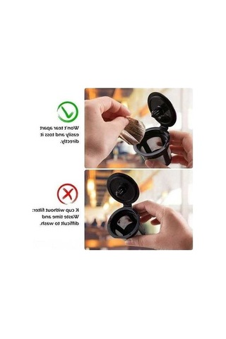 Ulzyvf Keurig Uyumlu Kahve Filtreleri - 100 Adet, Pratik Beyaz Kağıt Beyaz