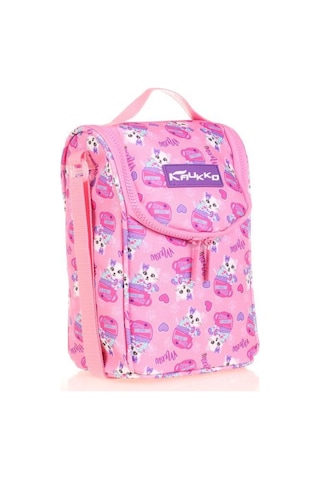 Kaukko Kids Beslenme Çantası Rubber Cat L7153