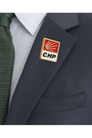 Chp ''cumhuriyet Halk Partisi'' Yaka Rozeti
