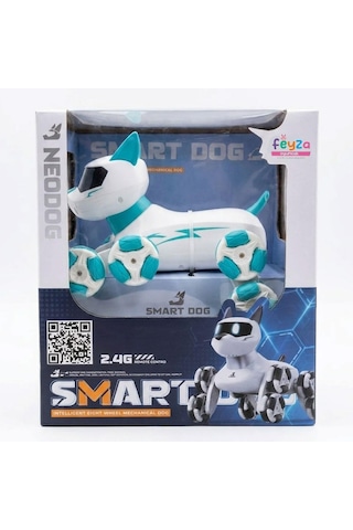 Akıllı Akrobatik Robot Köpek - 2.4g Frekanslı Merdiven Çıkan Hareketli Oyuncak