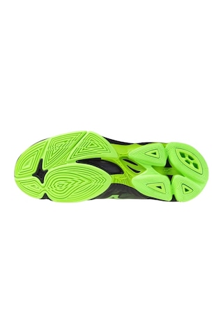 Mizuno Wave Lightning Pro Unisex Voleybol Ayakkabısı Siyah / Yeşil Çok Renkli