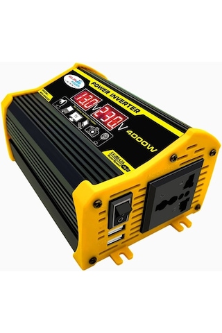 Sones Legend II Nesil 12v - 220v 300w Araç Güç Çeviricisi Siyah