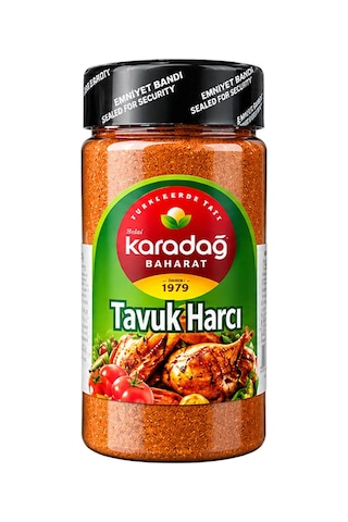 Karadağ Baharat Tavuk Harcı 200 Gr 3 Lü