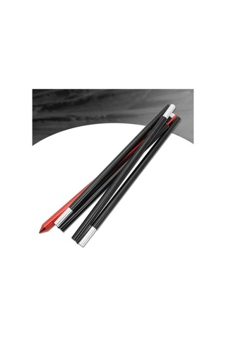 Madfox Çadır Direği 2.8 Metre Tarp Tente Direği Siyah