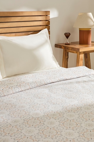 Kaşmir Home Desti %100 Pamuk Çift Kişilik Pike Bej Bej