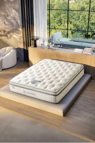 Us. Sleeping Ultra Ortopedik Lateks Throne Orijinal Pedli Torba Yaylı Yatak 33 Cm(±1)