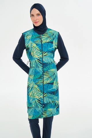 Tam Kapalı Tesettür Mayo 3309 Koyu Lacivert Koyu Lacivert