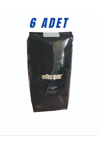 Gök Çay Bamya Çiçeği Karışımlı Siyah Çay 6 x 1 KG