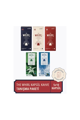 The Whirl Kapsül Tanışma Paketi 5 x 10 Kapsül