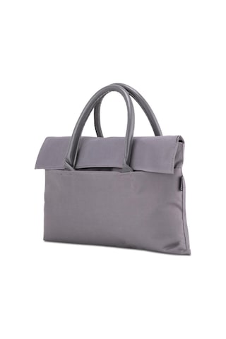 Classone Byn-el004 Wtxpro Su Geçirmez Kumaş 13-14 İnch Bayan Laptop, Notebook, Apple Uyumlu MacBook Air El Çantası- Tote Bag - Gri