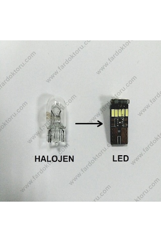 Fardoktoru Hyundaı İ20 Led Plaka Aydınlatma Ampulü T10