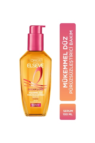 ELSEVE Dream Long Mükemmel Düz Pürüzsüzleştirici Serum & Onarıcı Bakım Şampuanı 400ML