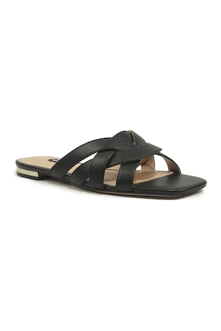 Nine West Etsınar 6fx Siyah Kadın Düz Terlik 000000000102239104 Siyah