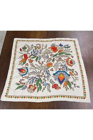 Tarzını Seç Desenli Fular Bandana Estacraft Beyaz