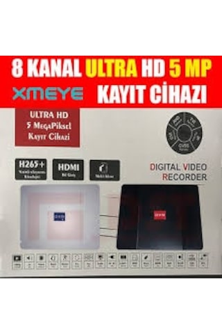5 Mp H265 8Li Kayıt Cihazı