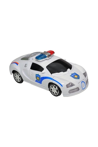Transformers-robota Dönüşen Işıklı, Sesli, Sensörlü Polis Arabası