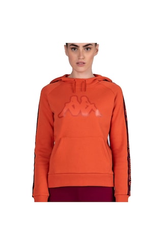 Kappa Logo Tape Ardac Kadın Sweatshirt 341H3NW Turuncu