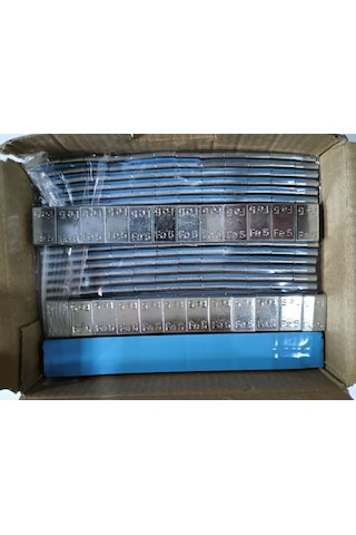 Yapıştırma Balans Kurşunu, Mavi Bantlı, 100 Adet/pk,4 Paket 24k