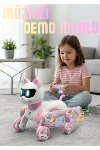 Neocat Robot Kedi Yeşil Karışık