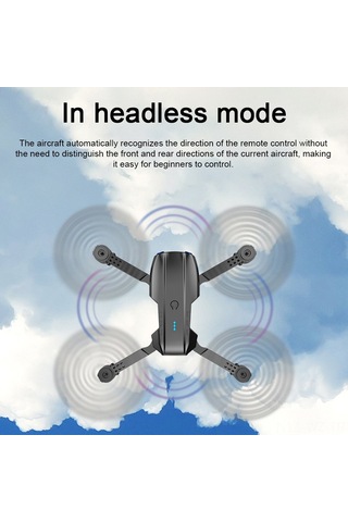 Wezone E99pro Mini Drone - 20 Dakika Uçuş, 150m Menzil, Çocuklar İçin Kablosuz Rc Oyuncak Gri