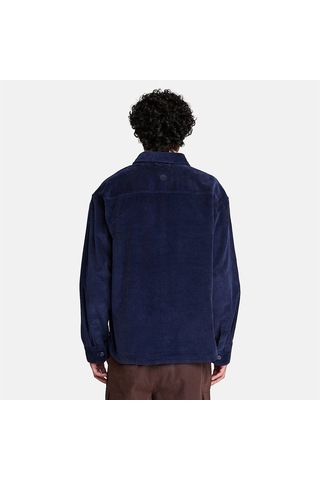 Timberland Corduroy Overshirt Erkek Gömlek-34596 Lacivert