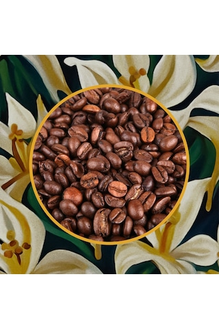 Mim And More Vanilla Coffee Vanilya Aromalı Kahve Çekirdek Kahve 200 G