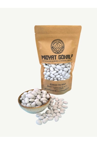 Midyatgökalp Mardin Yöresel Badem Şekeri Beyaz 1000 Gr