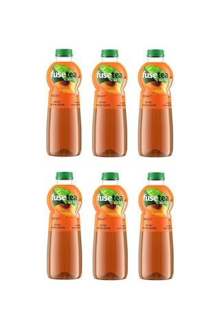 Fuse Tea Şeftali Aromalı Soğuk Çay 6 x 1 L