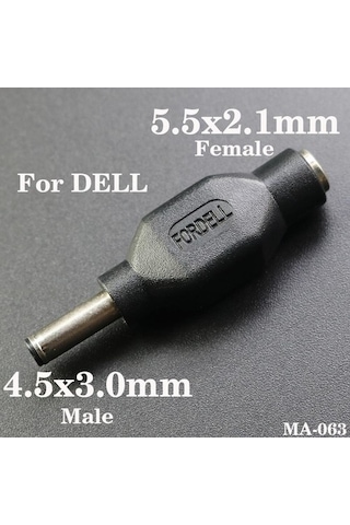 5.5 Mm 2.5 Mm Dell Notebook Adaptör İğneli Uç Çevirici